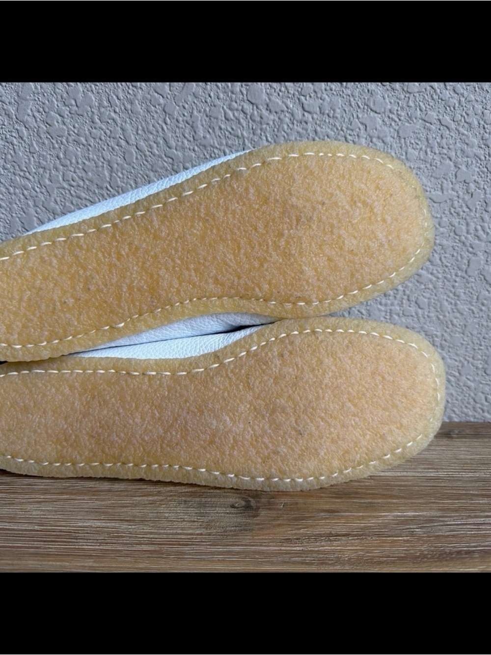J Crew Soft Unlined Leather Loafer Moccasins Loafers Ivory White Women’s Size 9 - Picture 11 of 11